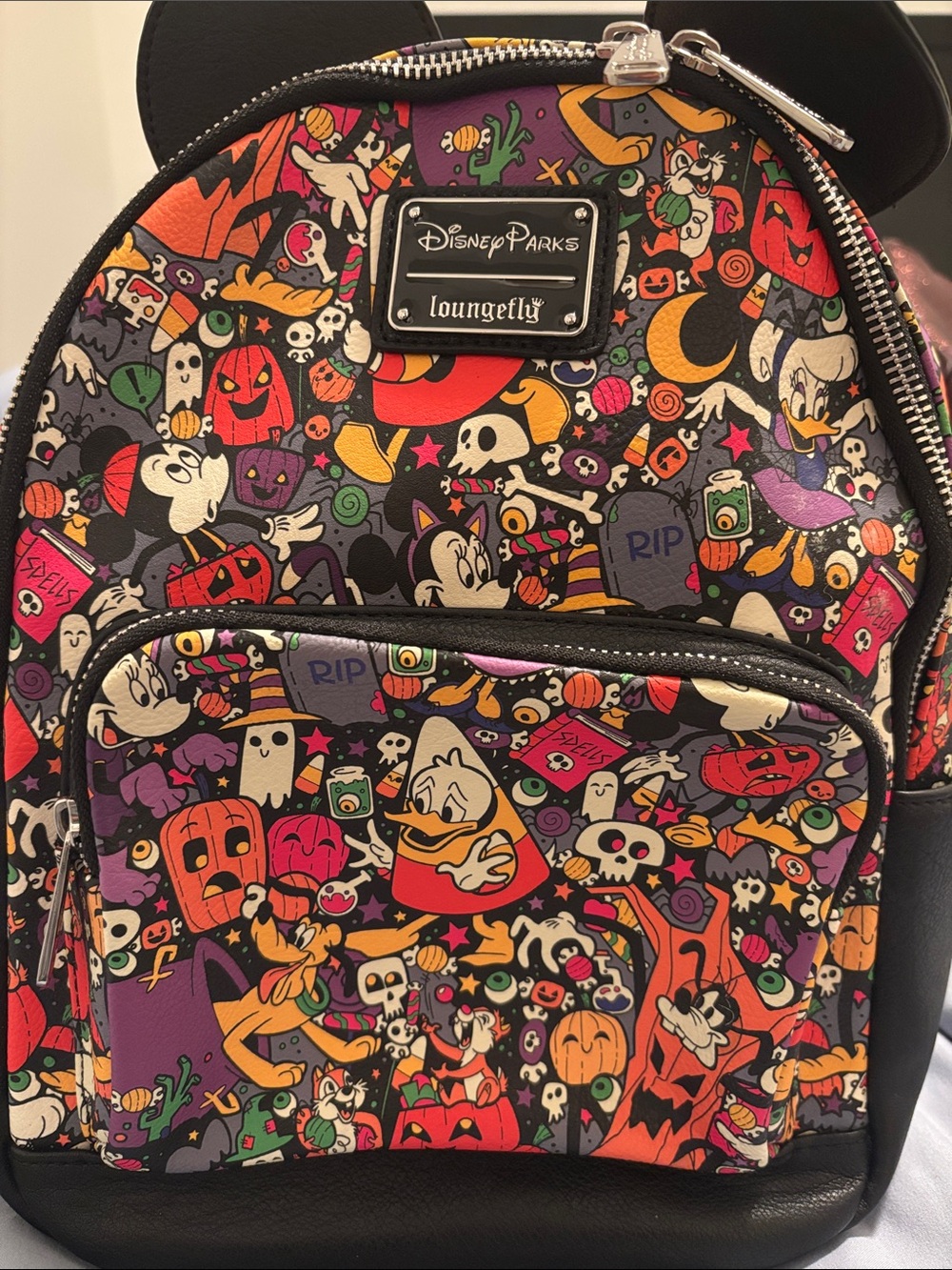 Disneyland park Halloween edition Loungefly backpack